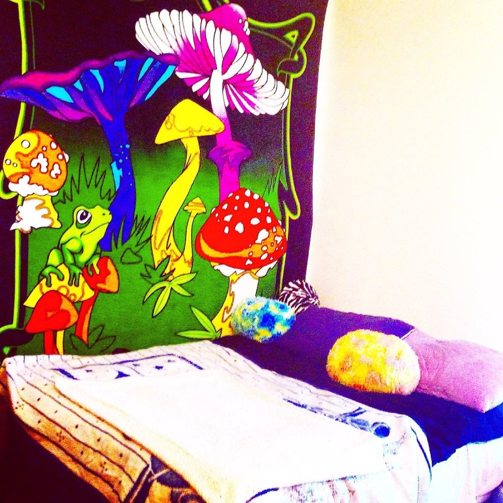 Mushroom Forest Tapestry